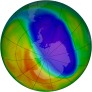 Antarctic Ozone 2005-10-09
